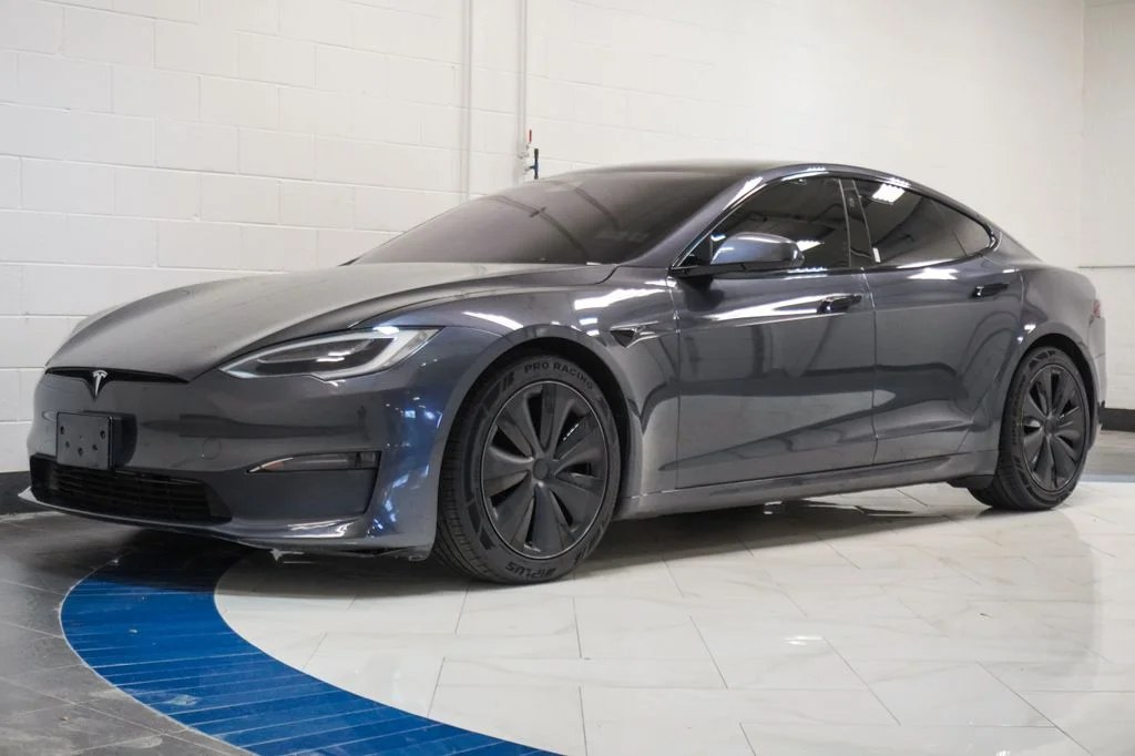Used 2021 Gray Tesla Long Range image 4