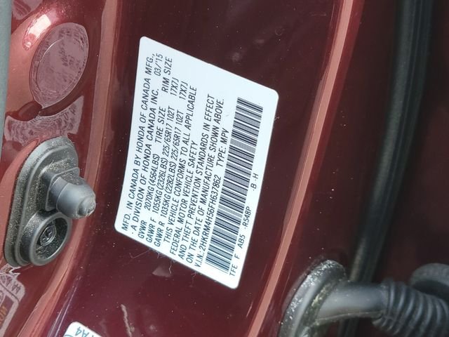 Used 2015 Red Honda EX image 36
