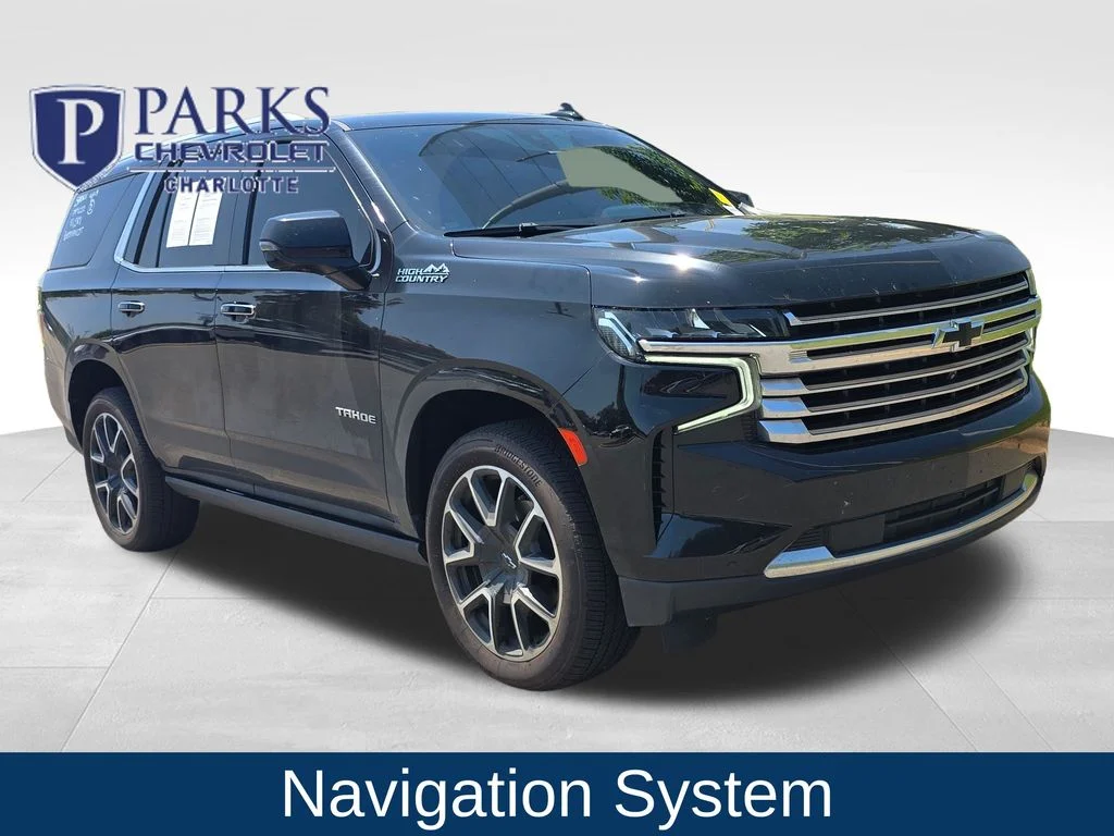 Used 2021 Black Chevrolet High Country image 1