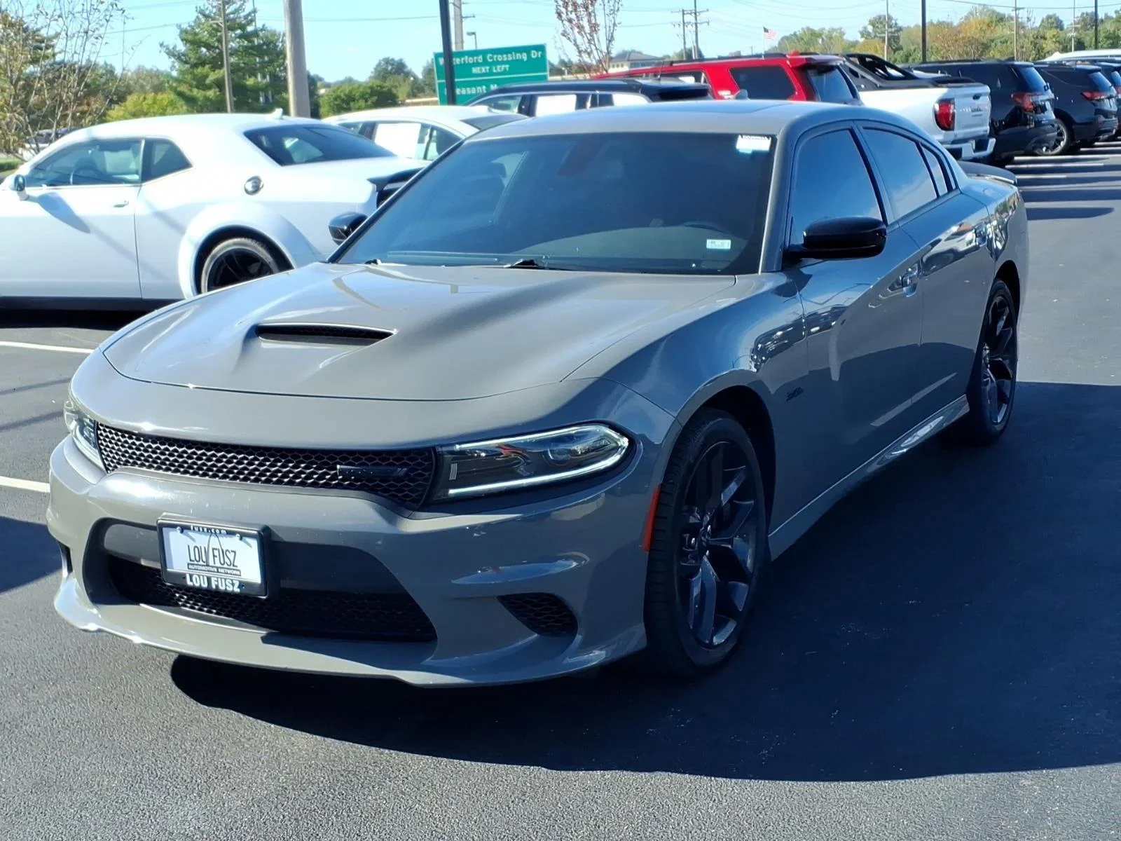 Used 2023 Destroyer Gray Clearcoat Dodge R/T image 2