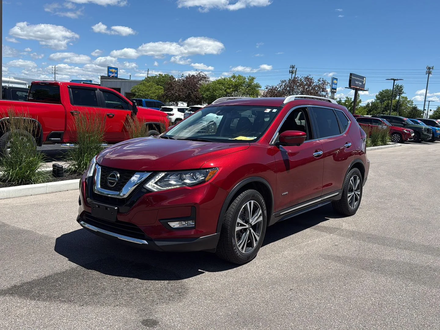 Used 2018 Scarlet Ember Nissan SL Hybrid image 7