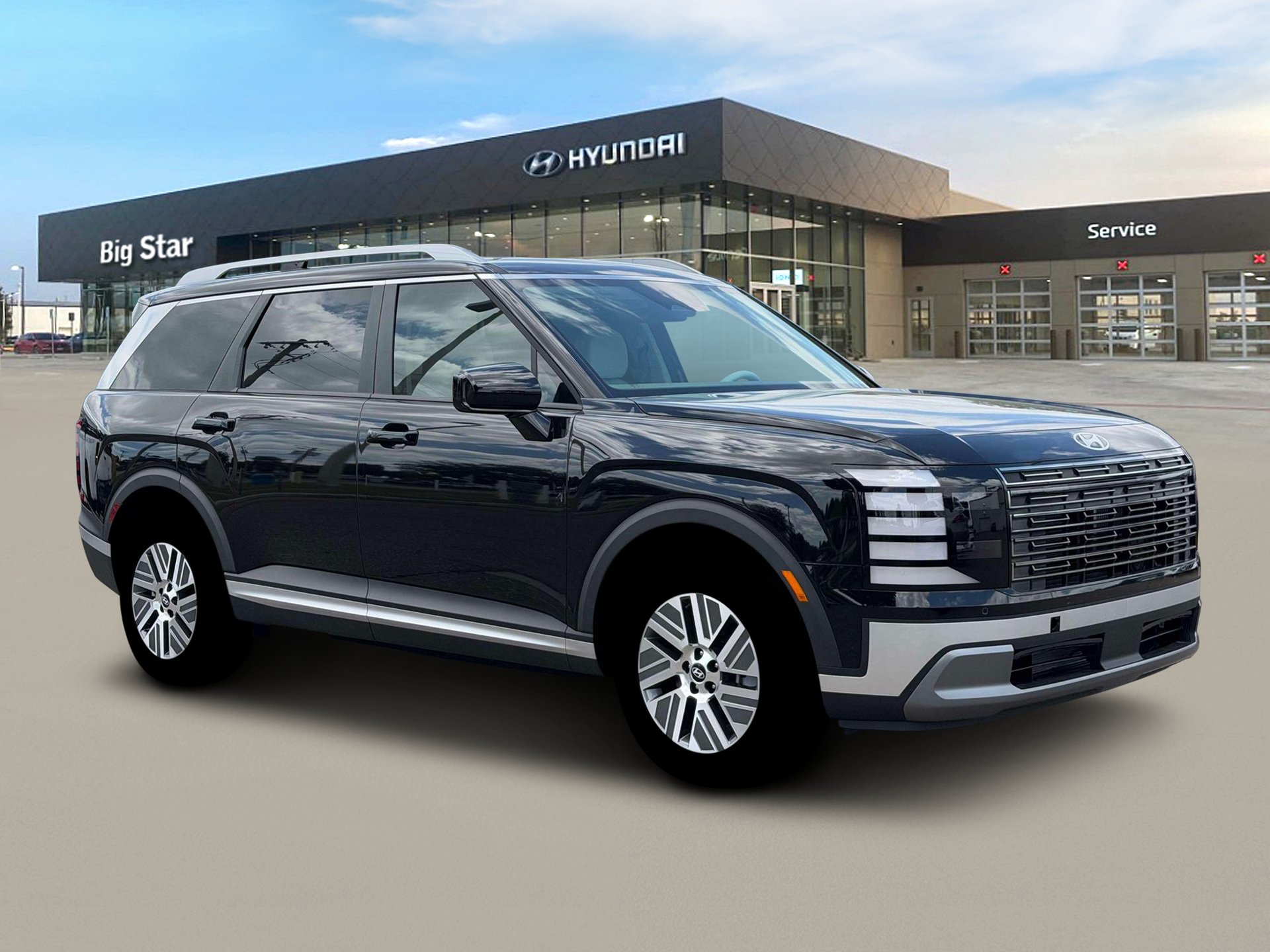 New 2026 Abyss Black Pearl Hyundai Blue SEL 7P image 30