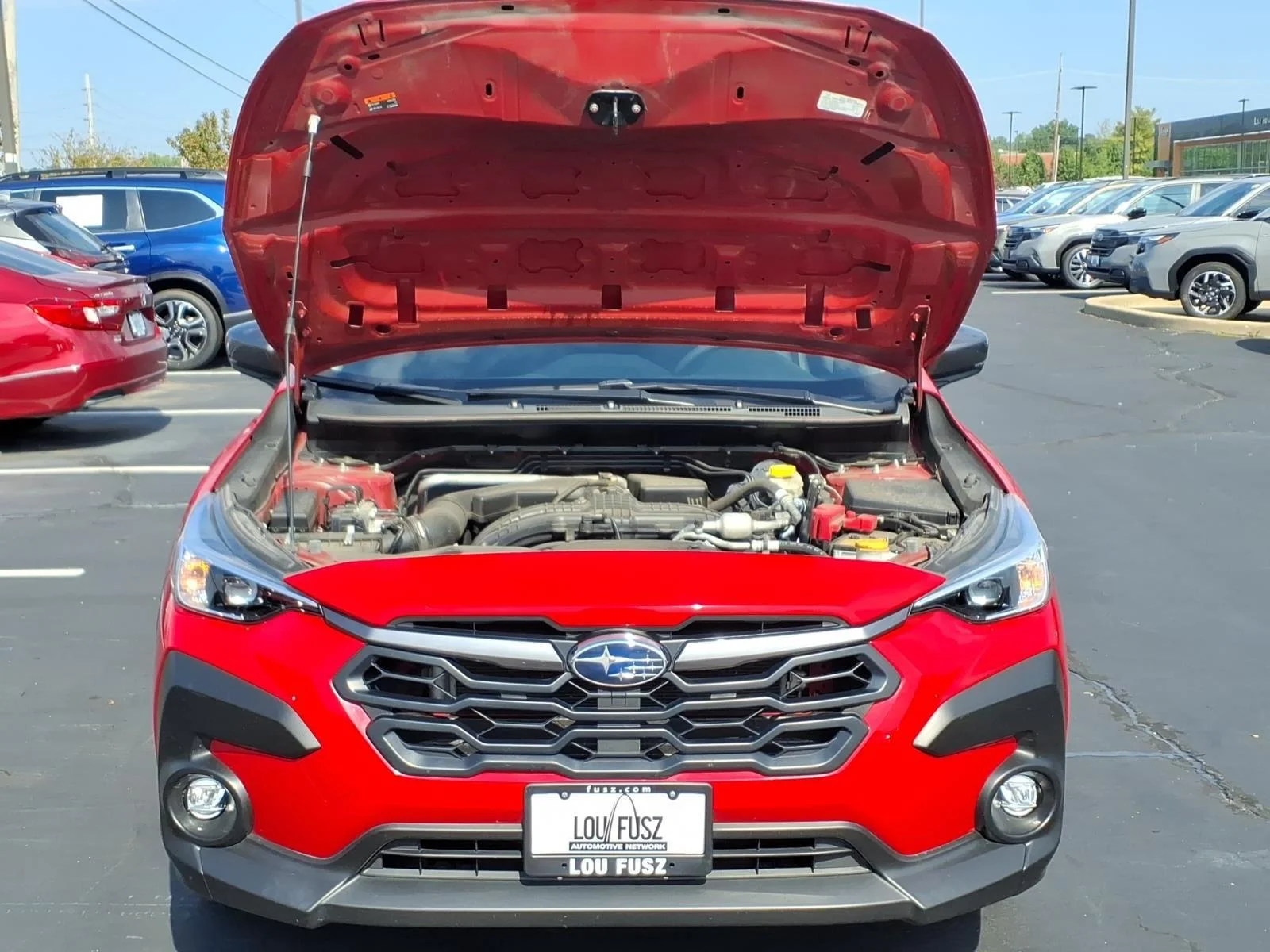 Used 2024 Pure Red Subaru Premium image 30