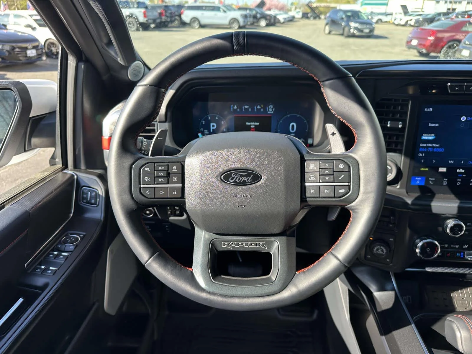 Used 2025 Oxford White Clearcoat Ford Raptor image 22