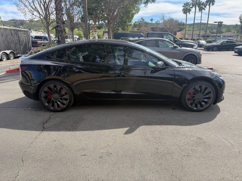 Used 2023 Black Tesla Performance image 7