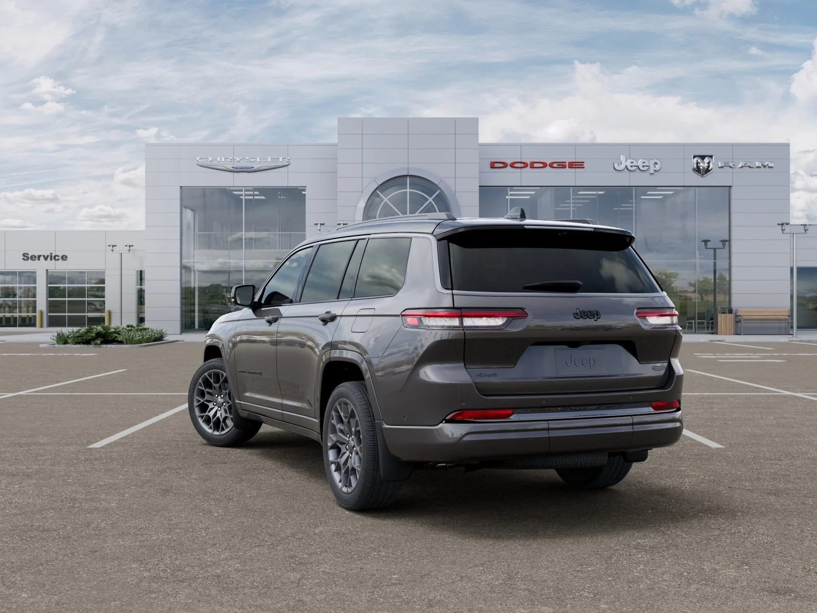 New 2026 Baltic Gray Metallic Clear-Coat Exterior Paint Jeep Summit image 31