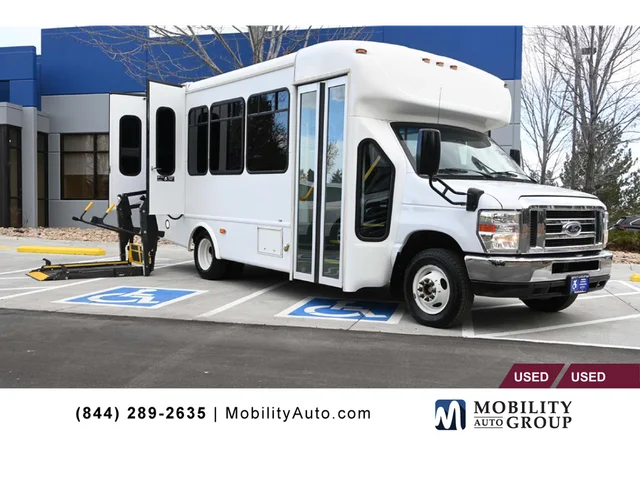 2016 Ford E-Series Shuttle E-350 SD Mobility Handicap Shuttle Bus