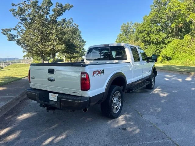 Used 2015 White Ford King Ranch image 7