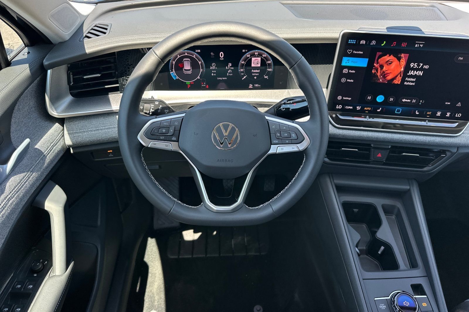 New 2026 Deep Black Pearl Volkswagen 2.0T S image 14