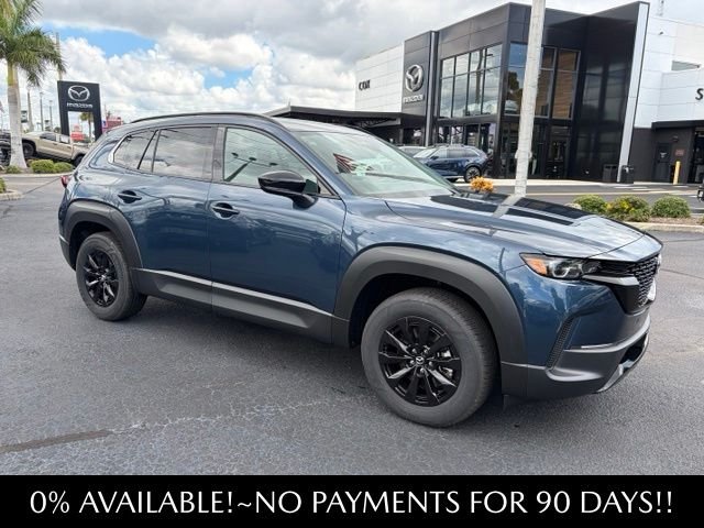 New 2026 Ingot Blue Metallic Mazda Premium AWD image 1