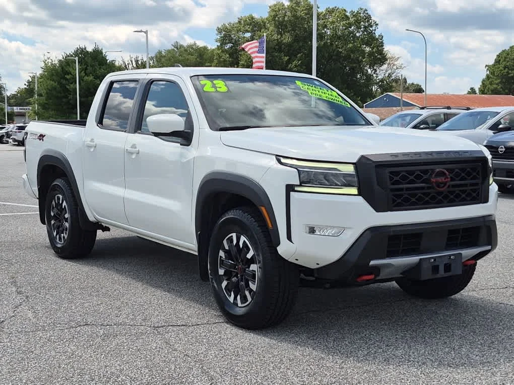Certified Used 2023 Glacier White Nissan PRO-4X image 2