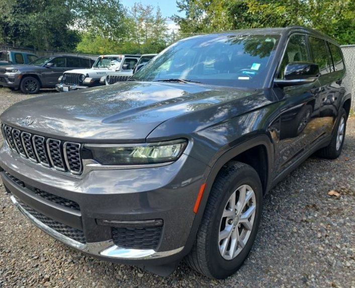 Used 2022 Gray Jeep Limited image 1