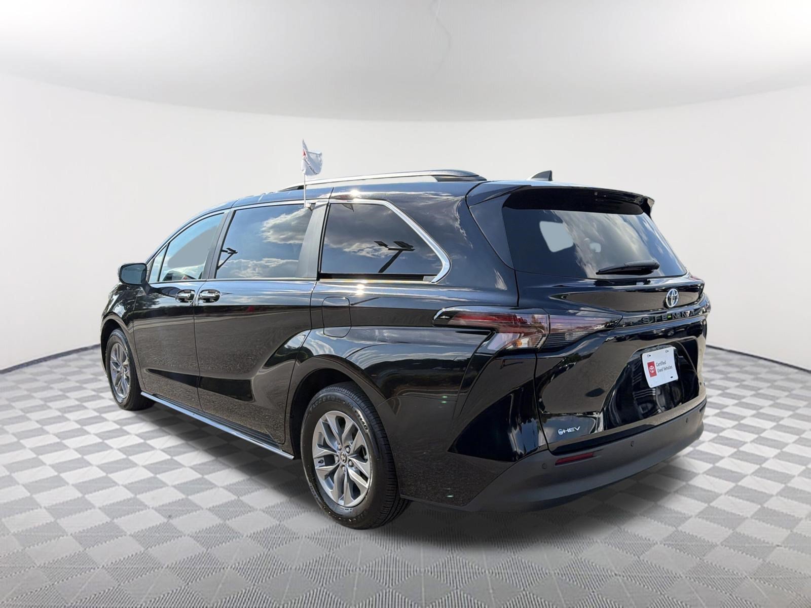 Certified Used 2025 Midnight Black Metallic Toyota XLE image 14