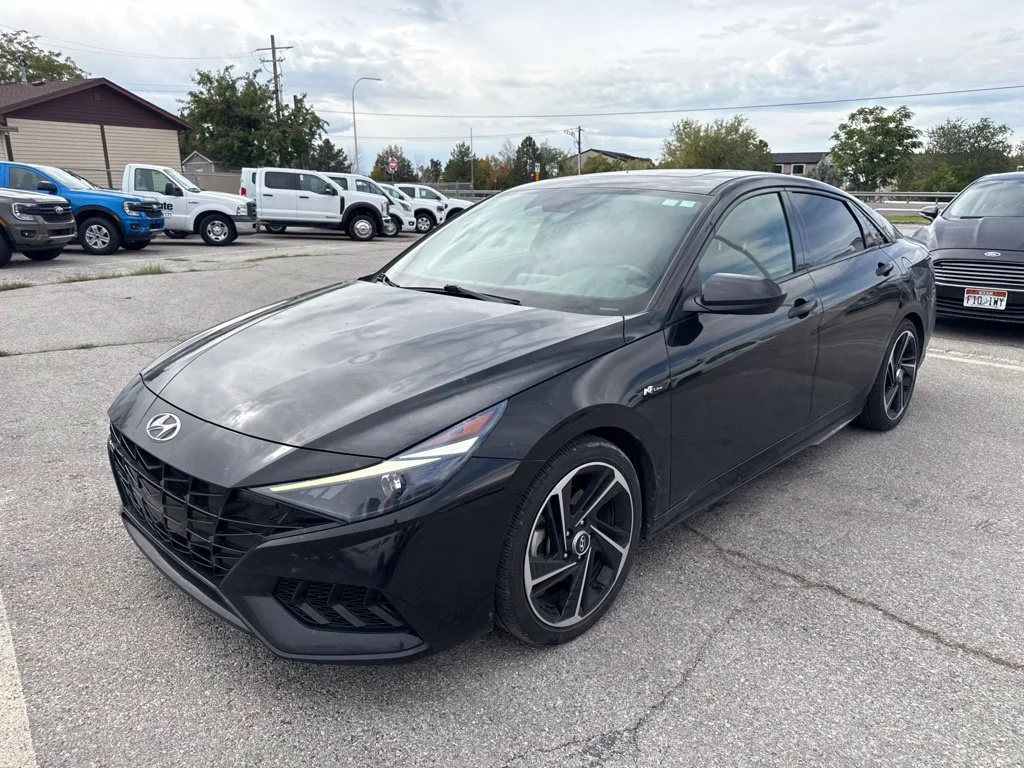 Used 2021 Phantom Black Hyundai N Line image 17