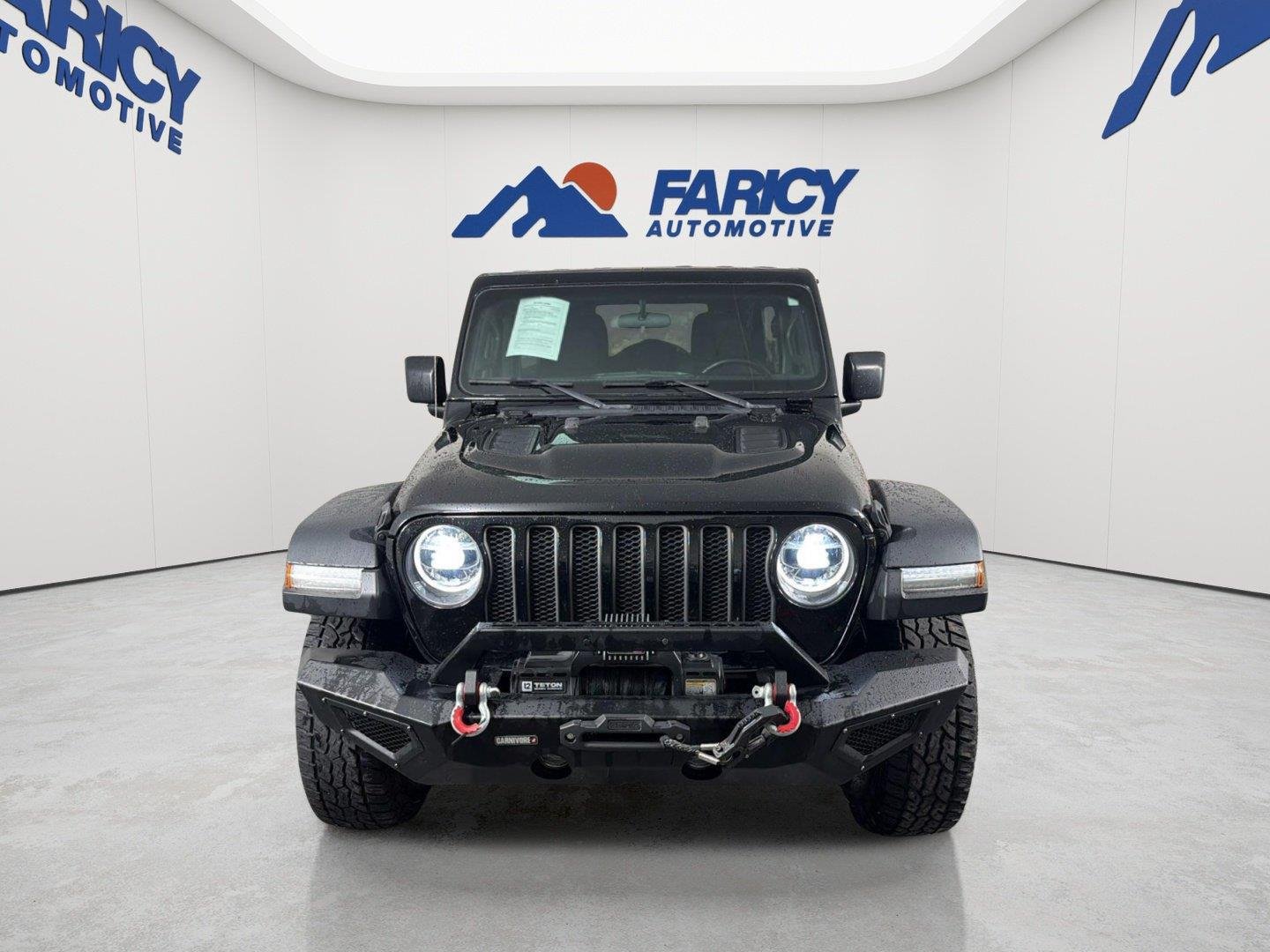 Used 2021 Black Clearcoat Jeep Unlimited Rubicon image 2