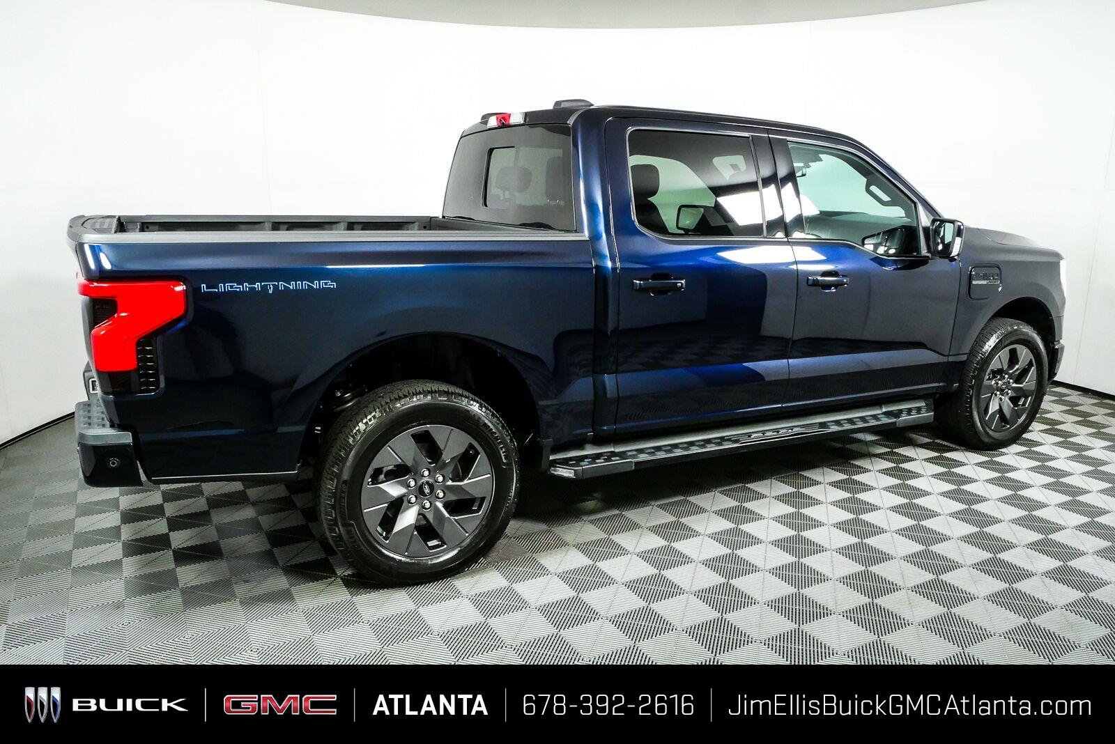 Used 2022 Ford F-150 Lightning Lariat with VIN 1FT6W1EV1NWG08116 for sale in Atlanta, GA