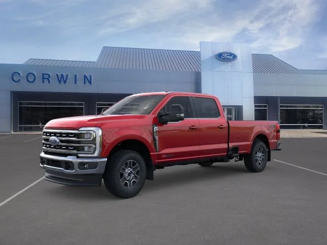 New 2026 Ruby Red Metallic Tinted Clearcoat Ford F-350® Lariat® image 2