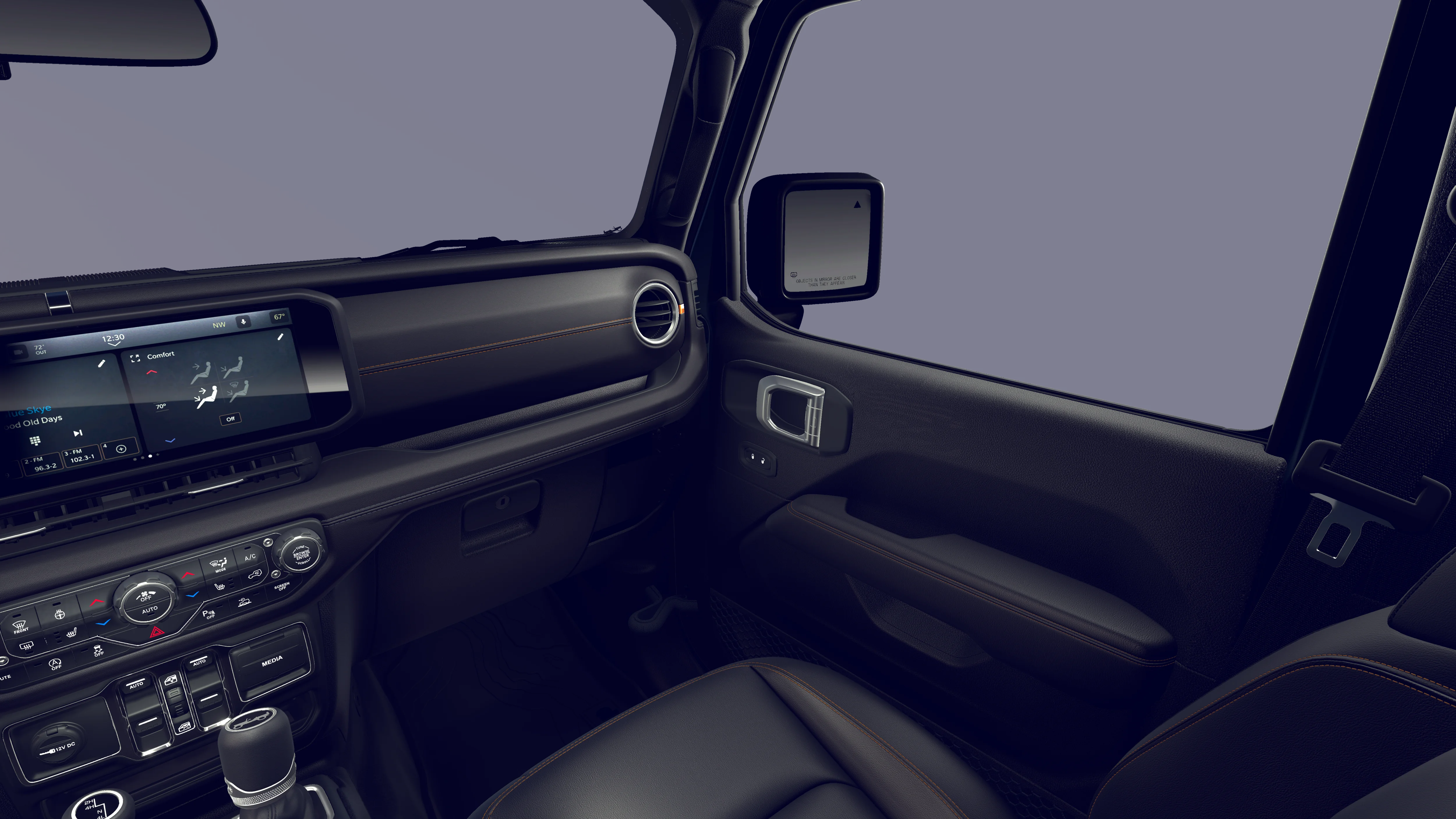 New 2026 Black Clear-Coat Exterior Paint Jeep Sahara image 33
