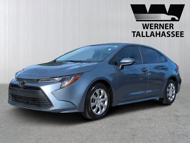 Used 2024 Blue Toyota LE image 1