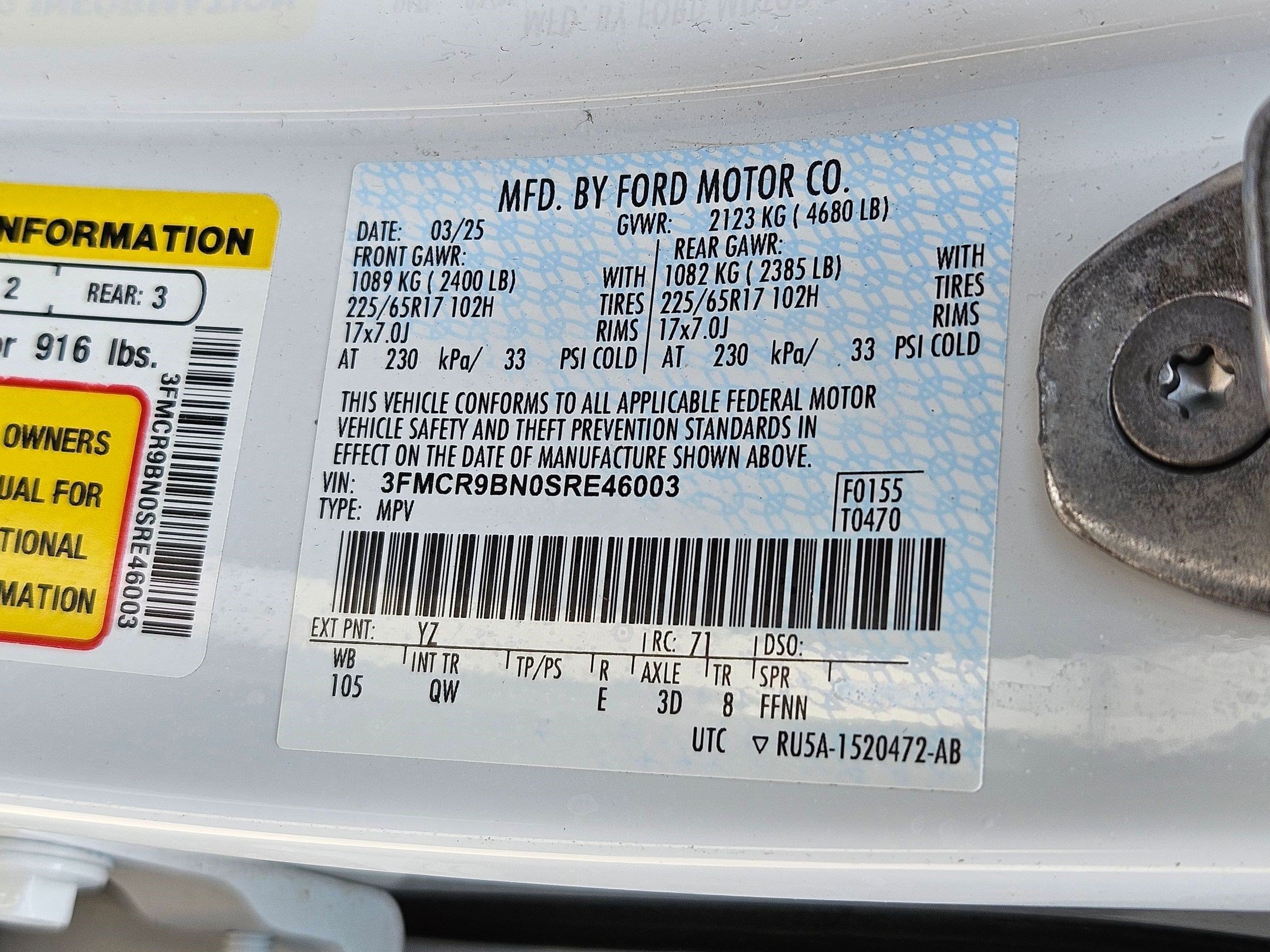 Used 2025 Blue Ford Big Bend image 32