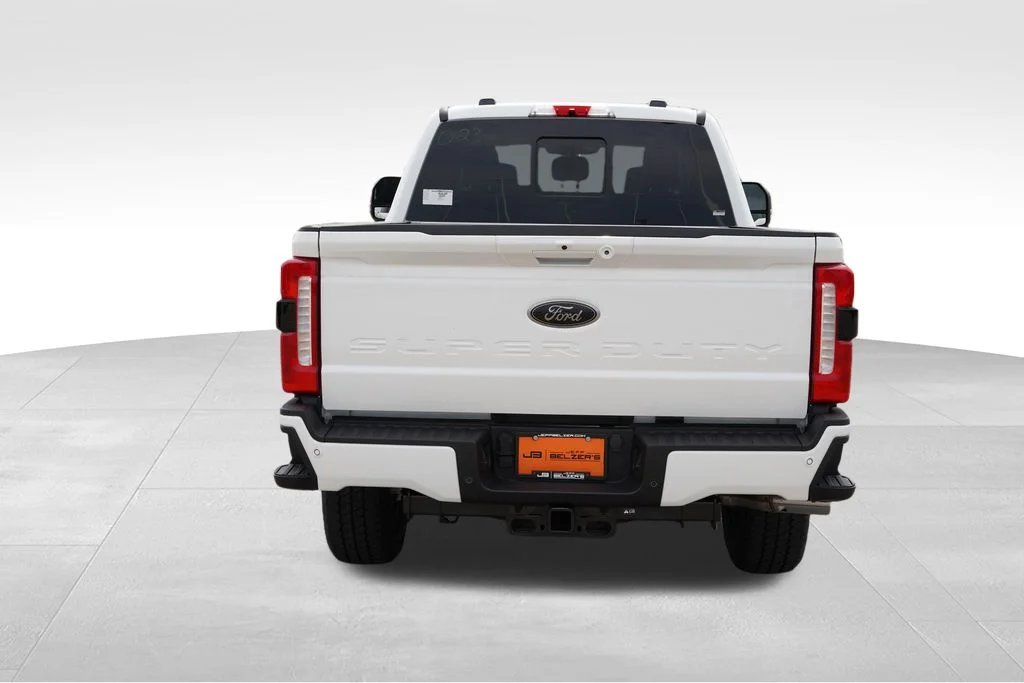 New 2026 Star White Metallic Tri-Coat Ford Lariat image 4
