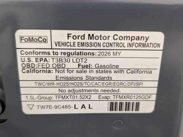 New 2026 Azure Gray Metallic Tri-Coat Ford Big Bend® image 53