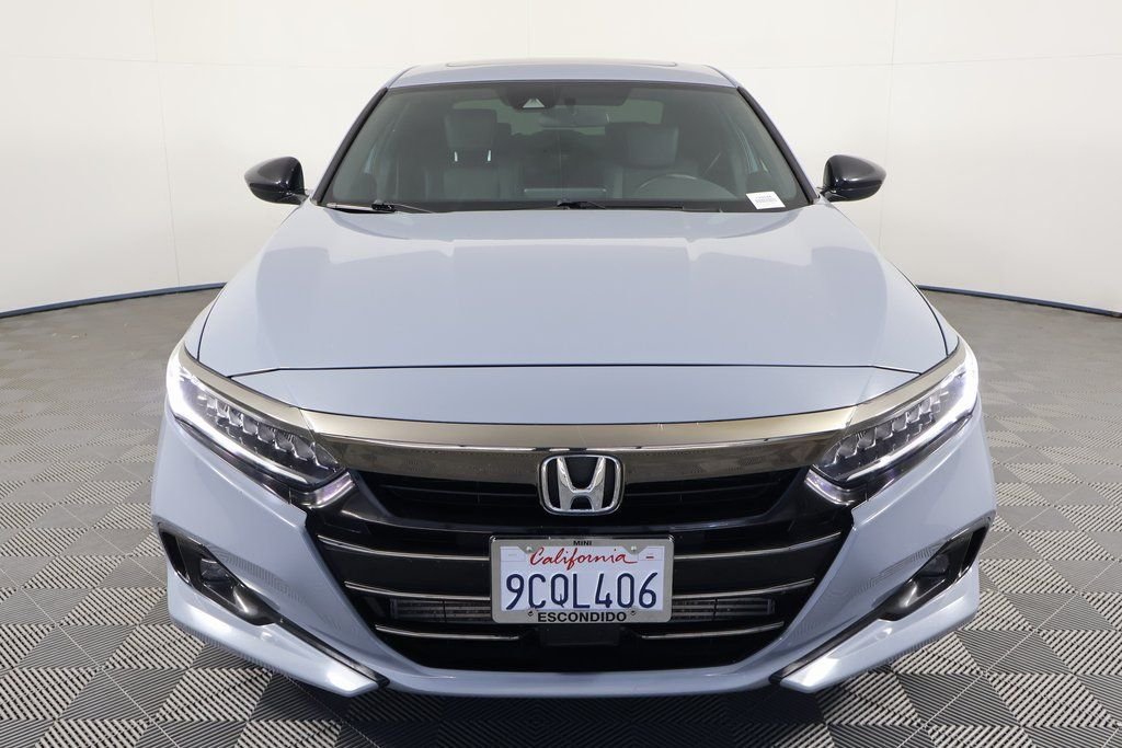 Used 2022 Lunar Silver Metallic Honda Sport 2.0T image 2