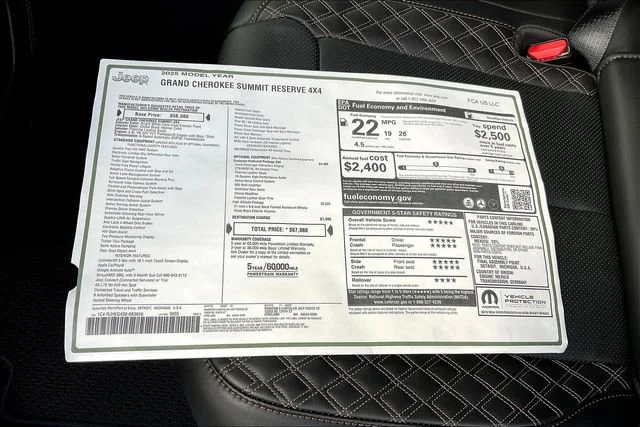 2025 Jeep Grand Cherokee Summit Reserve - Photo 5