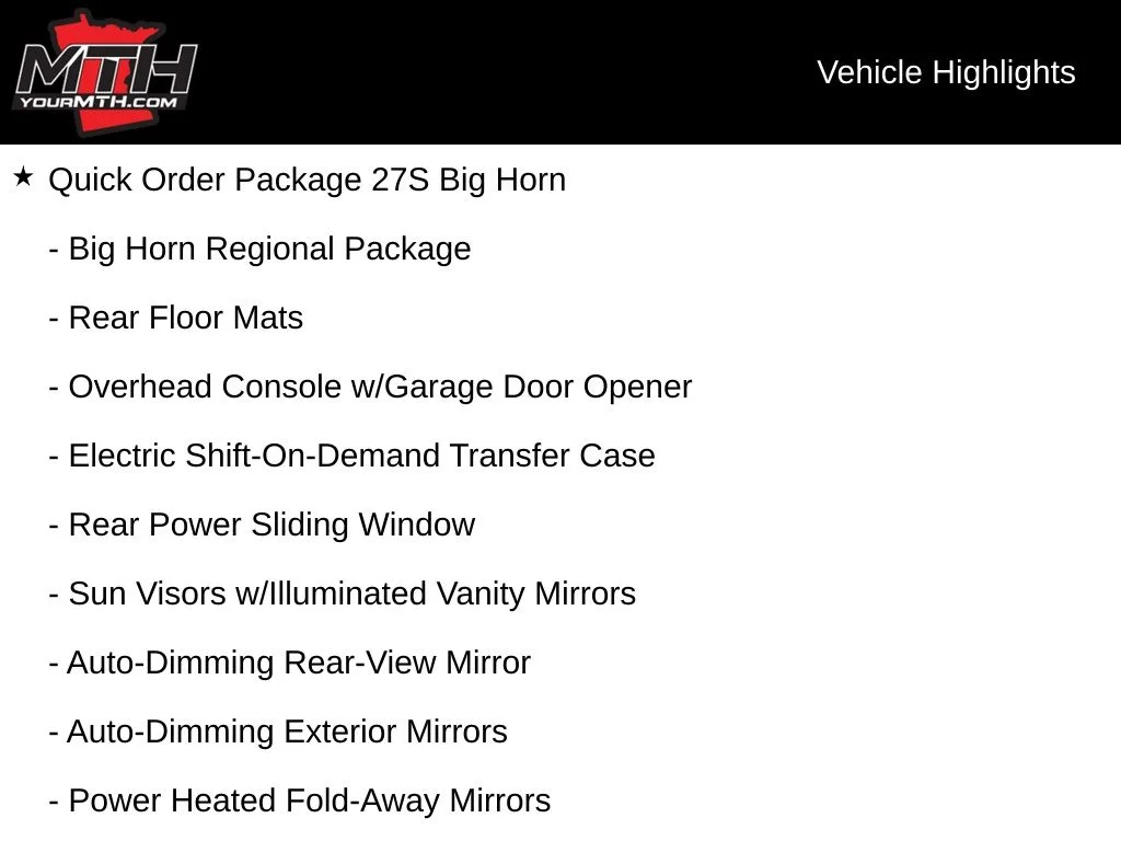 Used 2019 Black Ram Big Horn image 5