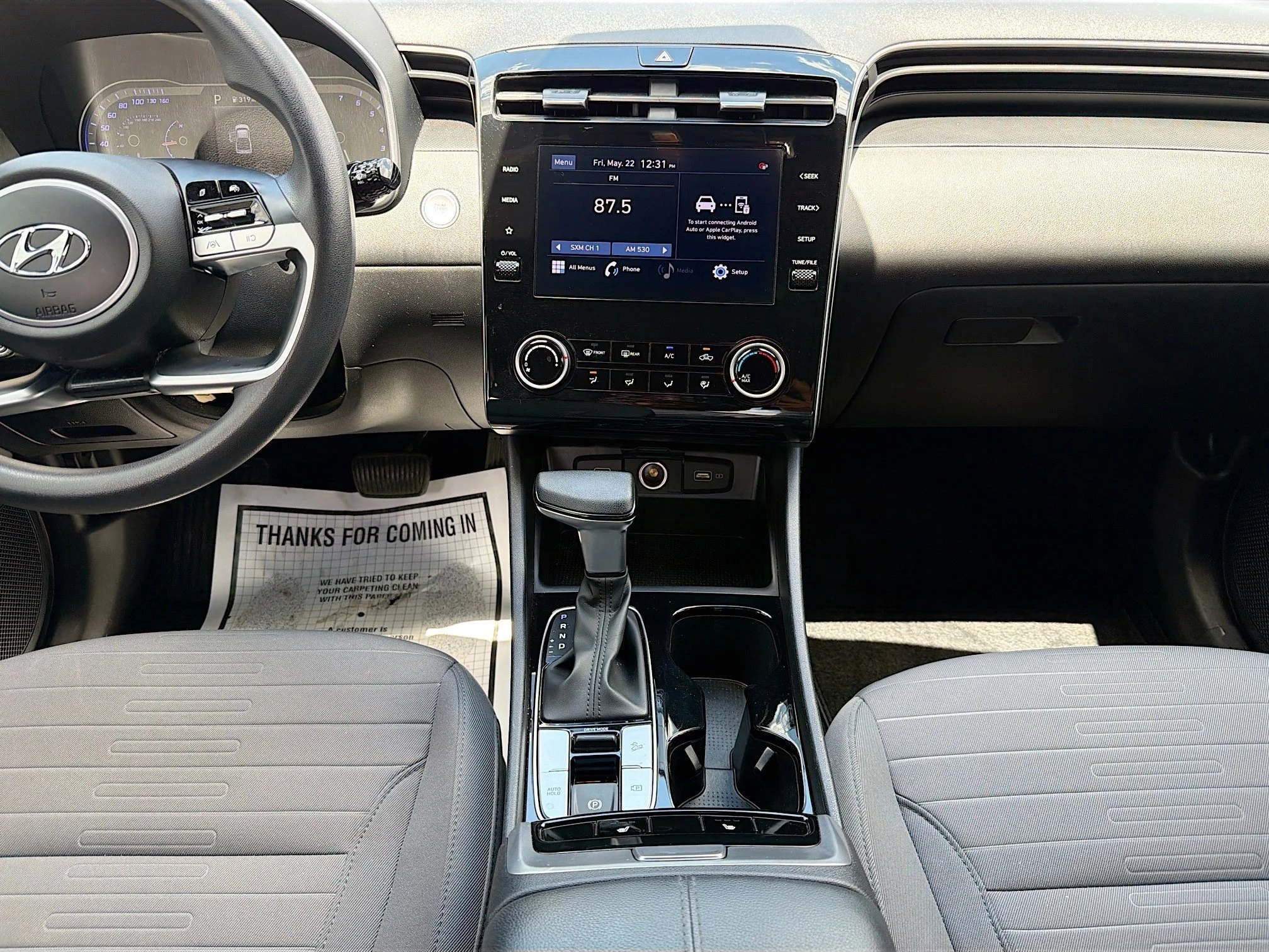 Used 2022 Phantom Black Hyundai SEL image 17