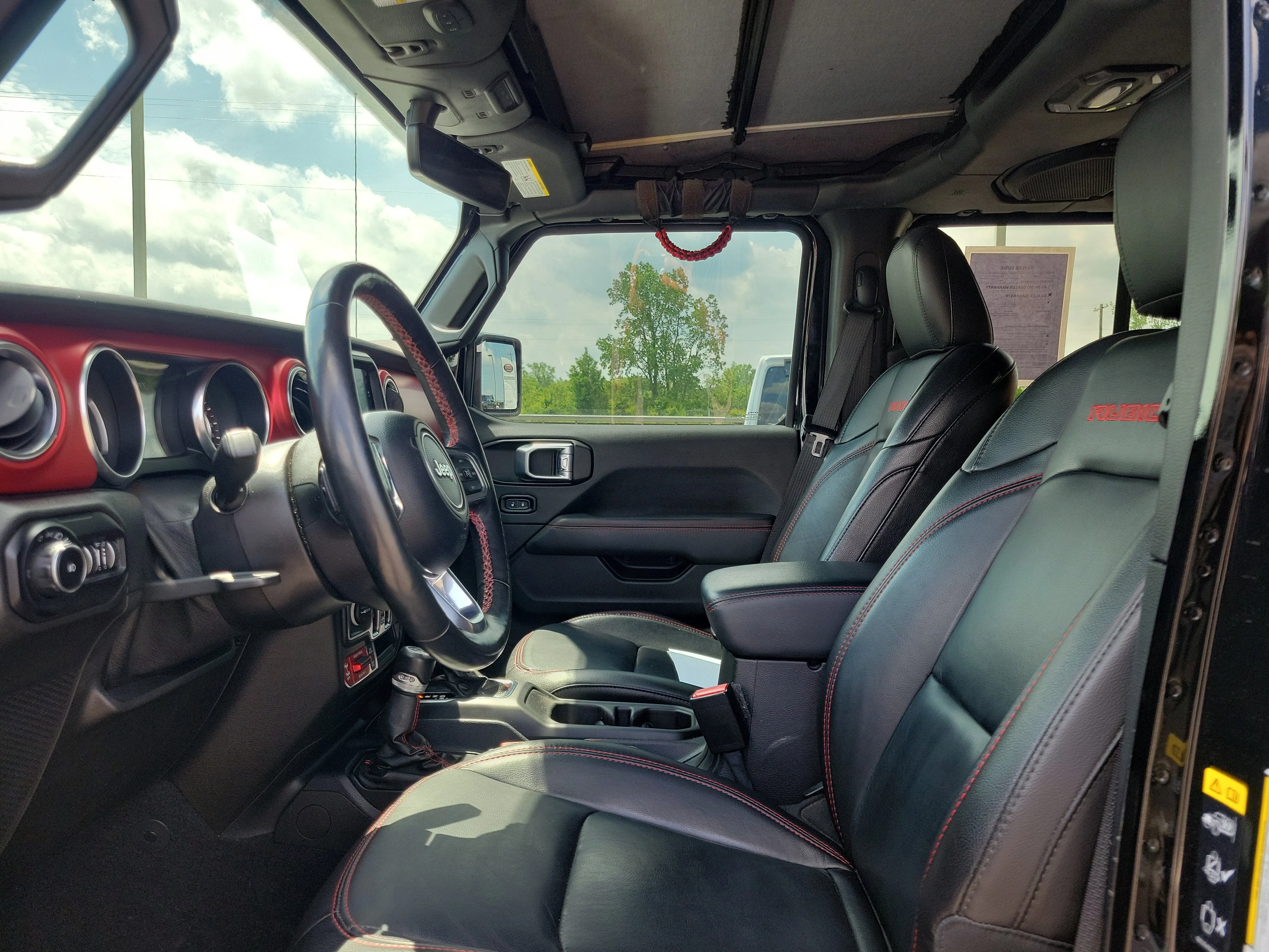 Used 2021 Black Clear Coat Jeep Rubicon image 15