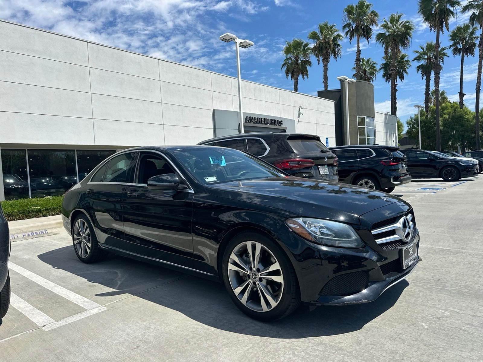 Used 2018 Black Mercedes-Benz C 300 image 2