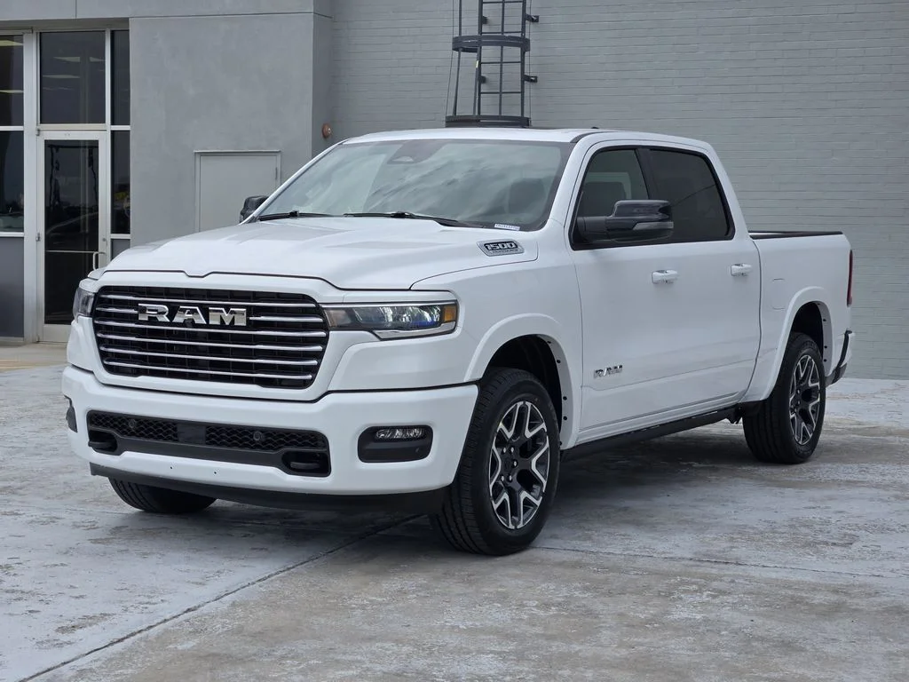 New 2026 Bright White Clearcoat Ram Laramie image 2
