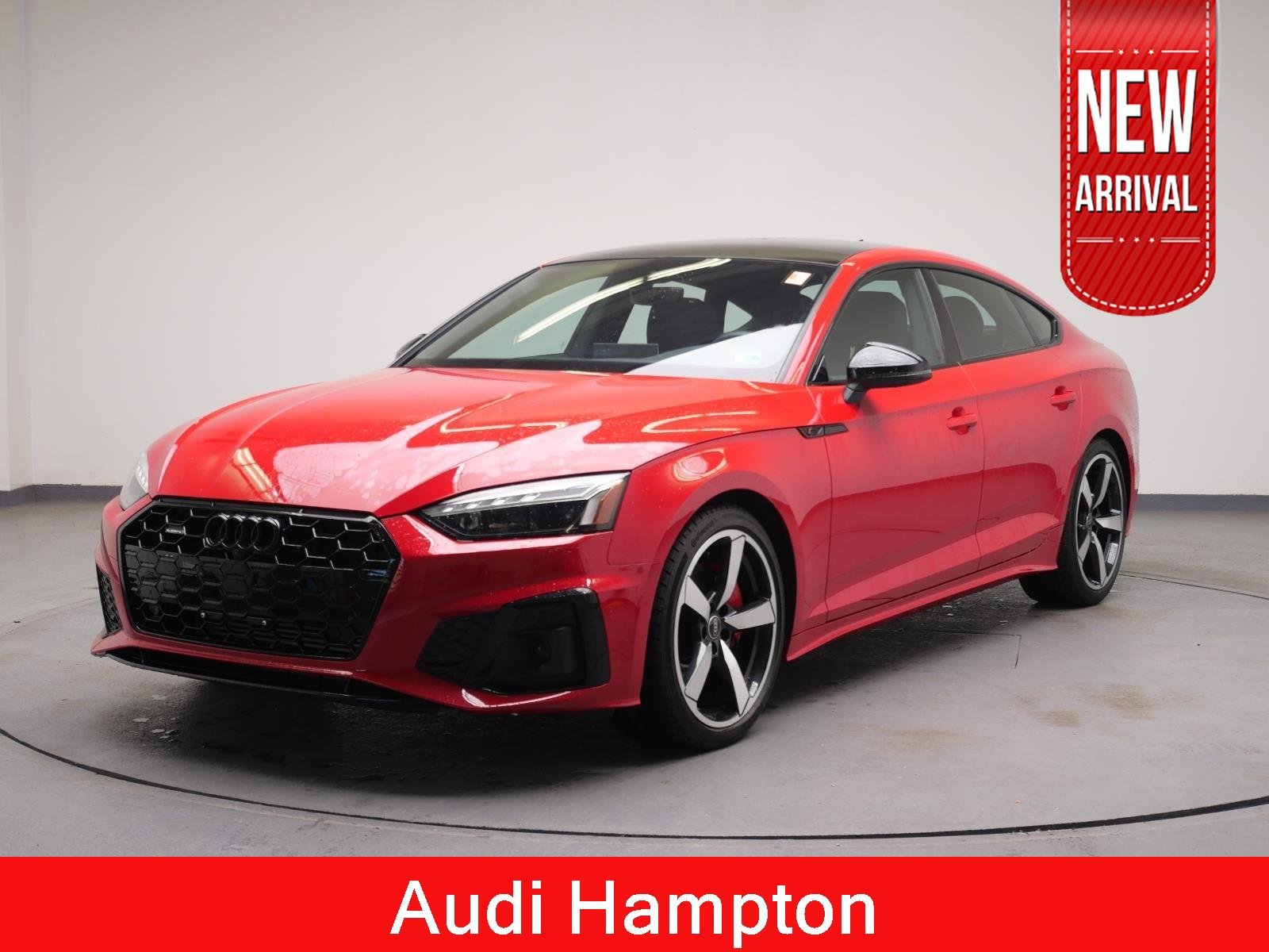 Used 2024 Progressive Red Metallic Audi S line Premium Plus image 1