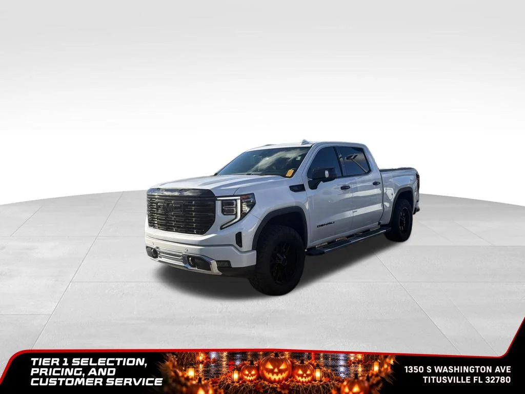 Certified Used 2024 White Frost Tricoat GMC Denali image 2