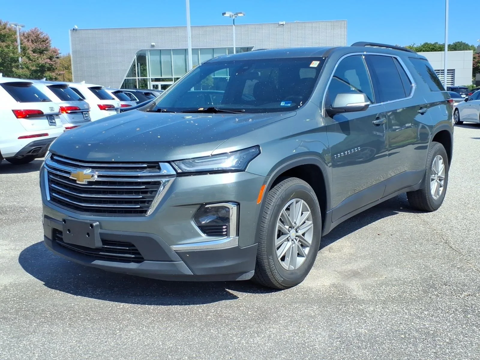 Used 2023 Silver Sage Metallic Chevrolet LT Cloth image 1
