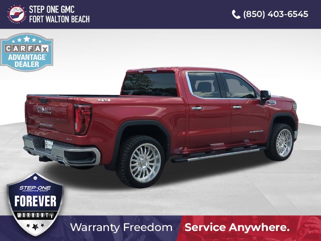 Used 2026 Volcanic Red Tintcoat GMC SLT image 6