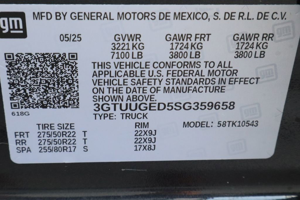 Used 2025 Titanium Rush Metallic GMC Denali image 36