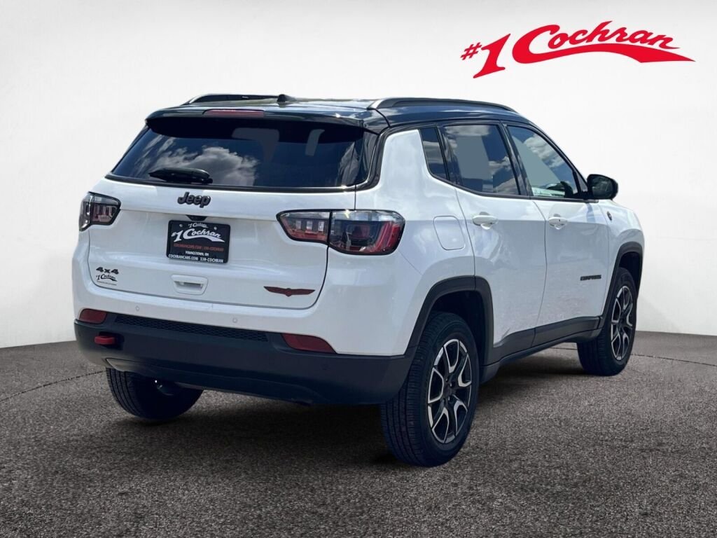 Certified Used 2024 Bright White Clearcoat Jeep Trailhawk image 7