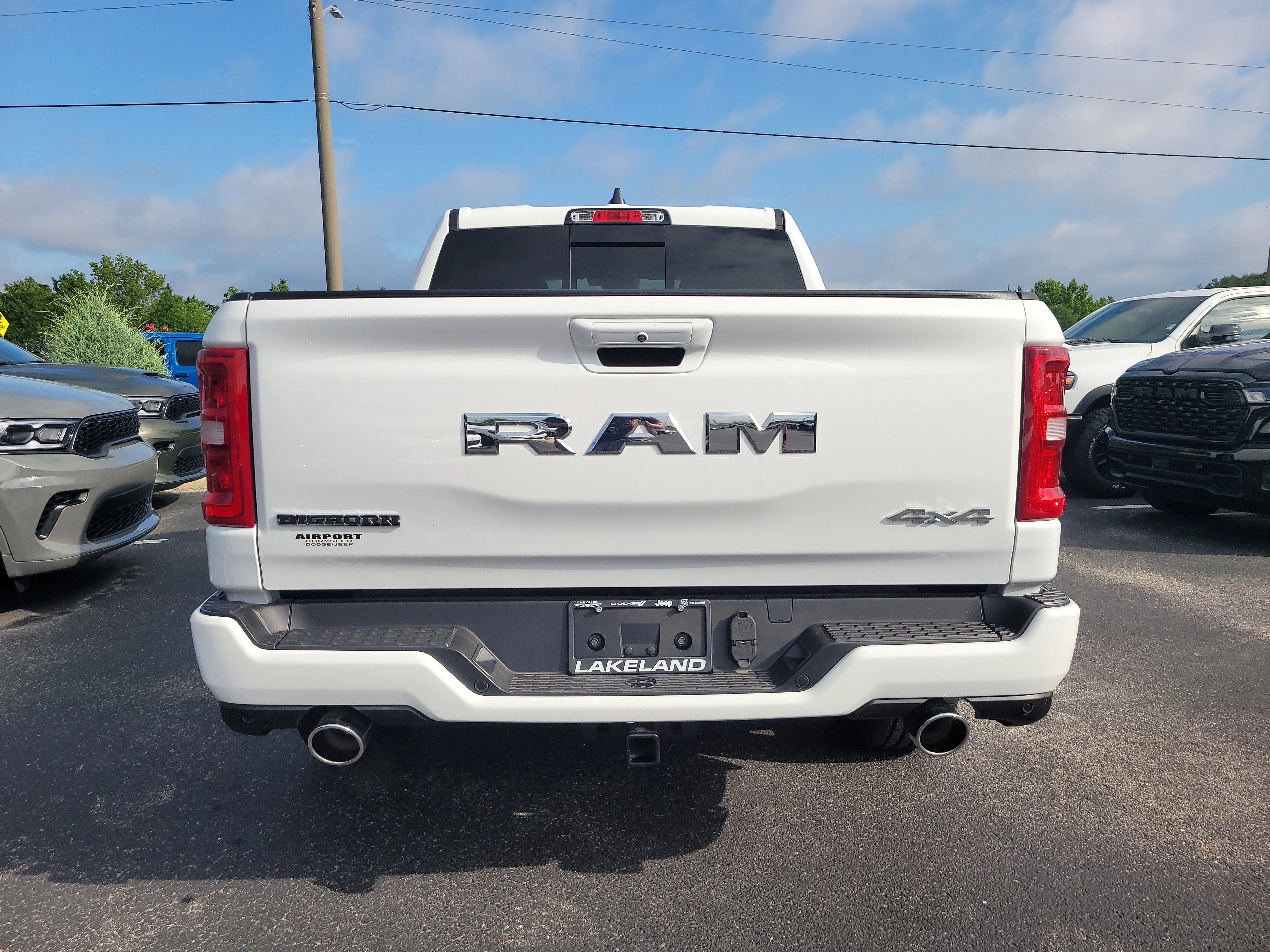 New 2026 Bright White Clearcoat Ram Big Horn image 7