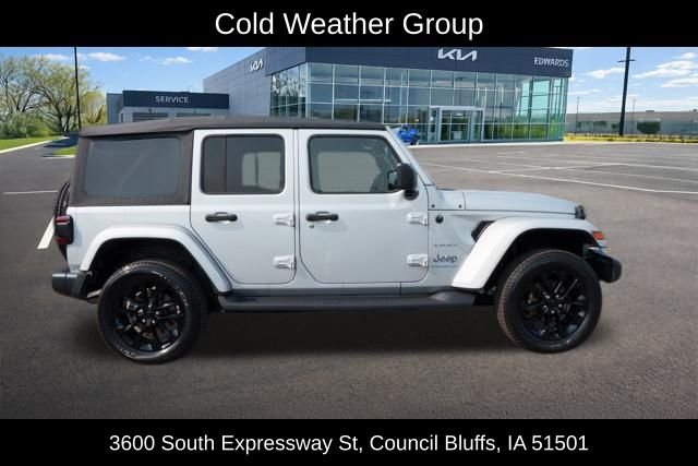 Used 2023 Silver Jeep Sahara 4xe image 12
