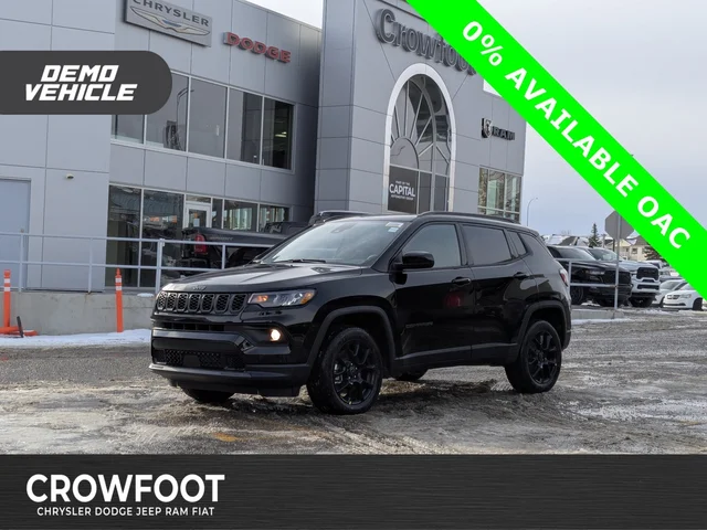 2026 Jeep Compass North - - 4x4 - Altitude Special Edition 18 inch Blacked Out Wheels & More!