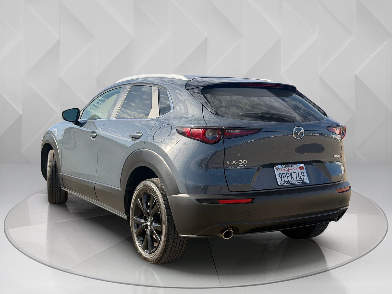 Used 2024 Polymetal Gray Metallic Mazda 2.5 S Carbon Edition image 4
