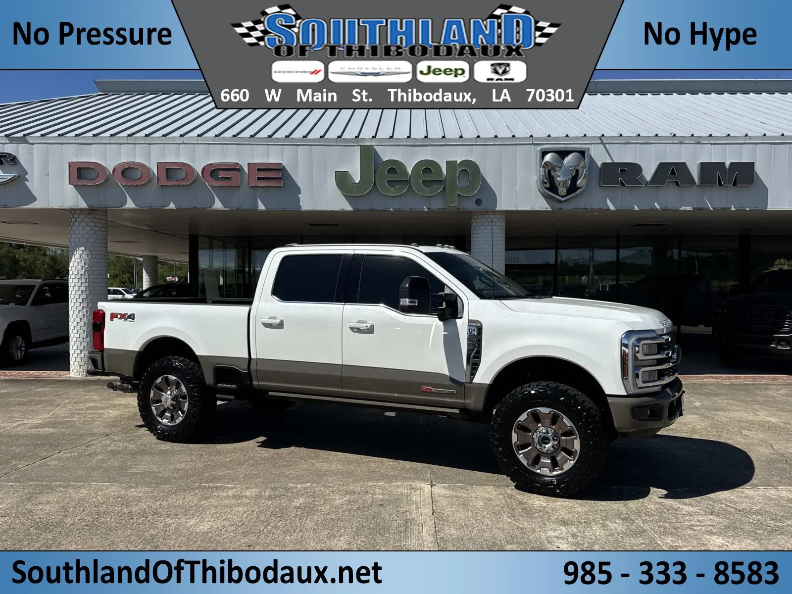 Used 2026 STAR WHITE METALLIC TRI-COAT Ford King Ranch image 1