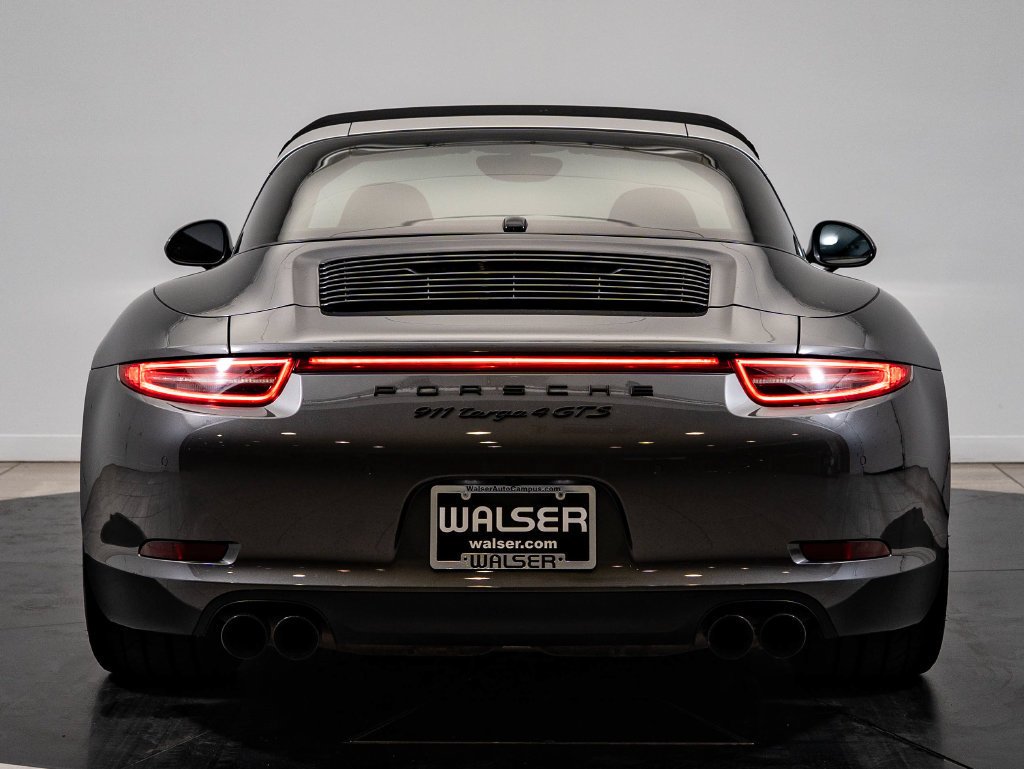 Certified Used 2016 Agate Gray Metallic Porsche Targa 4 GTS image 7