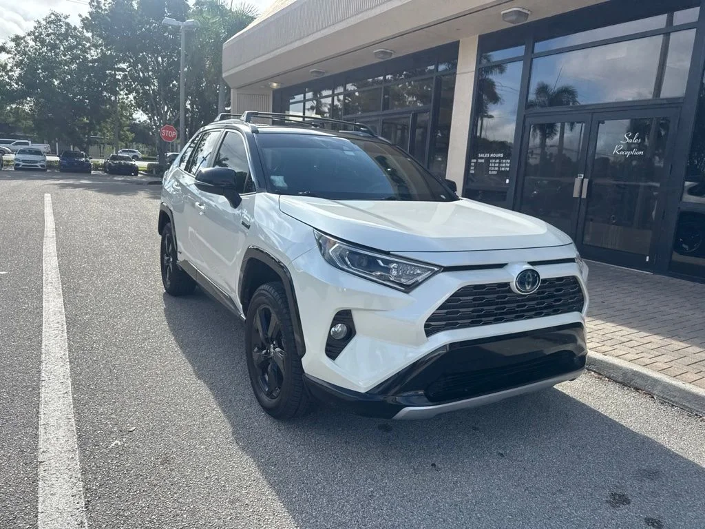 Used 2021 White Toyota XSE image 2