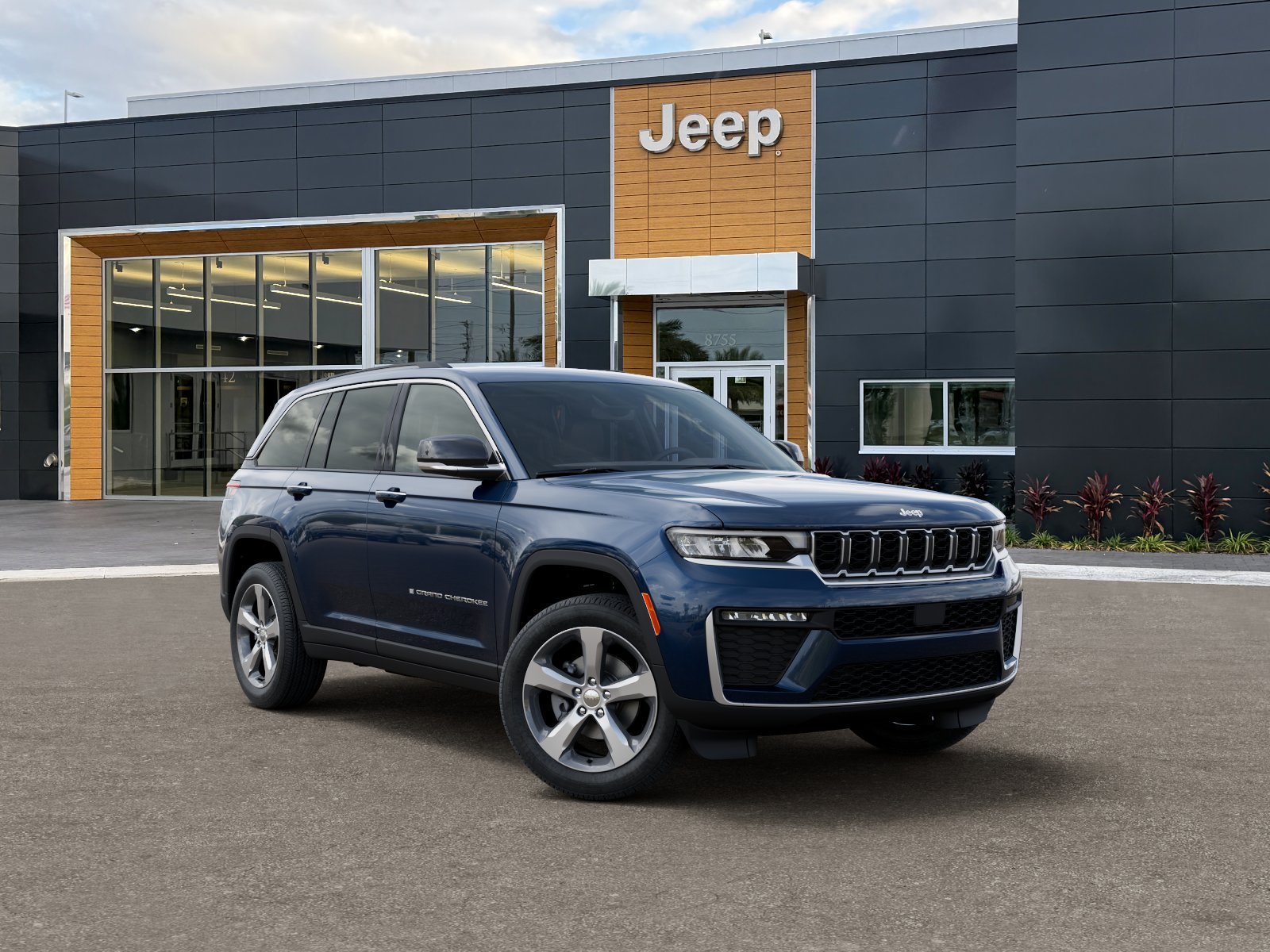 New 2026 Fathom Blue Pearl-Coat Exterior Paint Jeep Limited image 38
