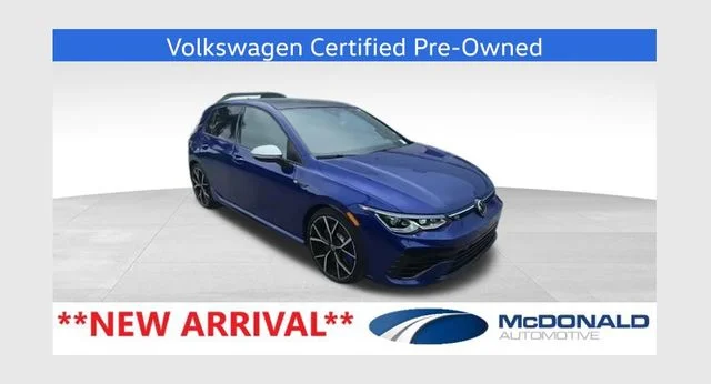 Used 2024 Blue Volkswagen 2.0T image 1