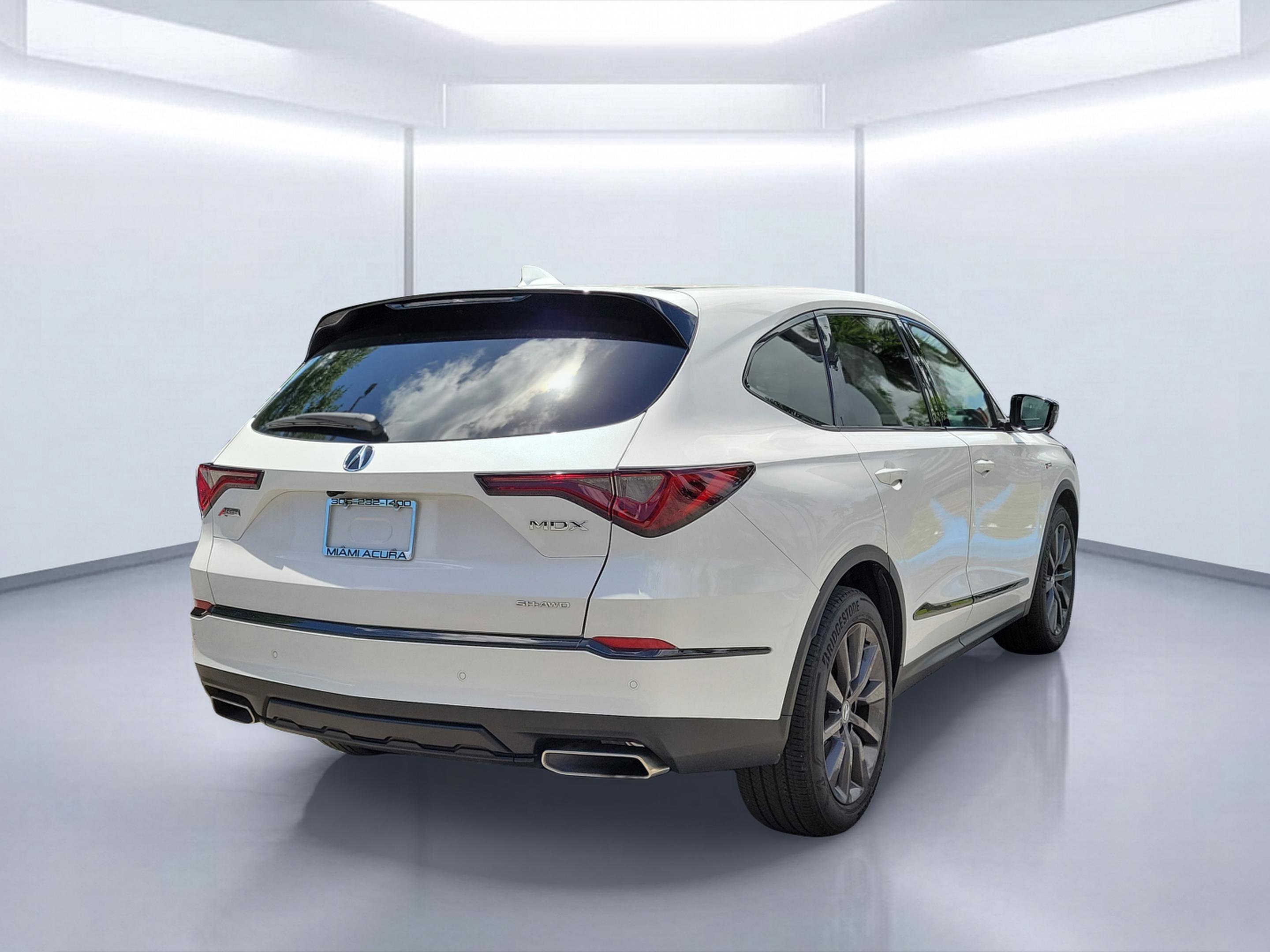 Certified Used 2025 Platinum White Pearl Acura A-Spec SH-AWD image 4