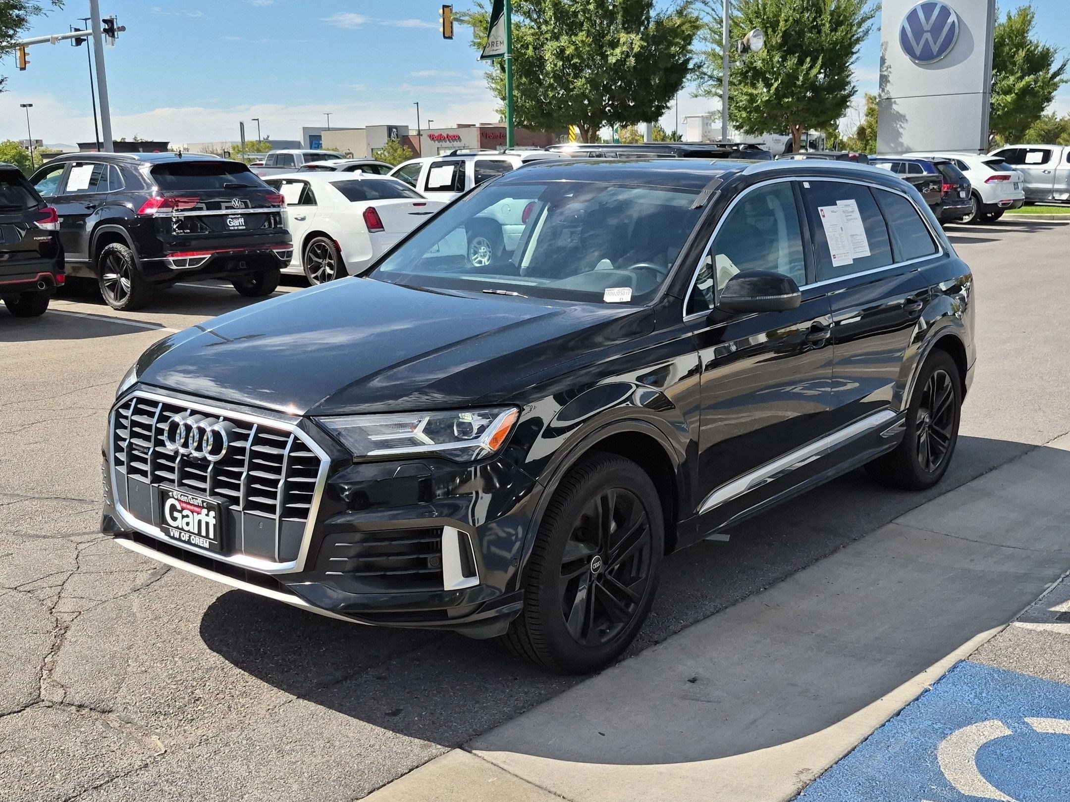 Used 2021 Night Black Audi Premium Plus image 7